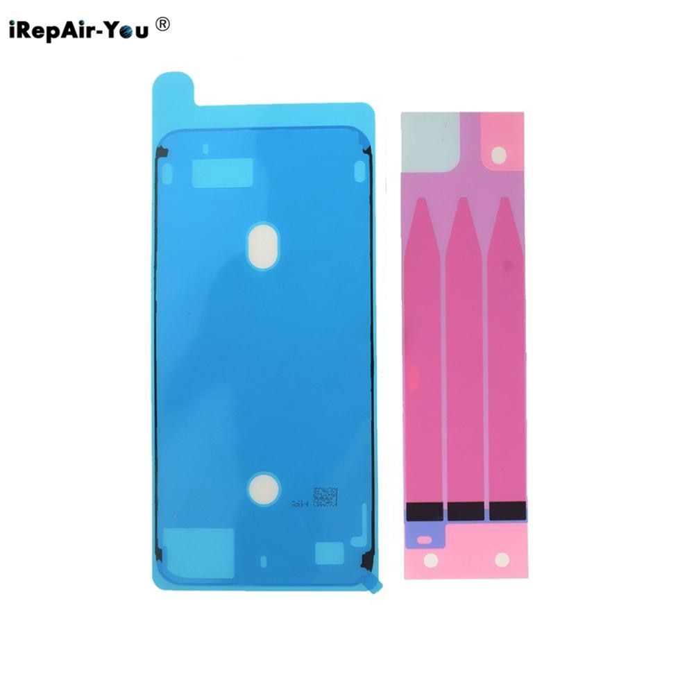 1Set Battery Adhesive Strips Tape Glue+LCD Frame Waterproof Sealing Stickers For iPhone 11 Pro X XR XS Max 6 6s 7 8 Plus Repair