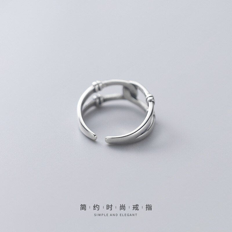 Luxe Creatieve Stijl Boho Cross Kettingen Ringen Voor Vrouwen Verstelbare Ring Charm Sieraden