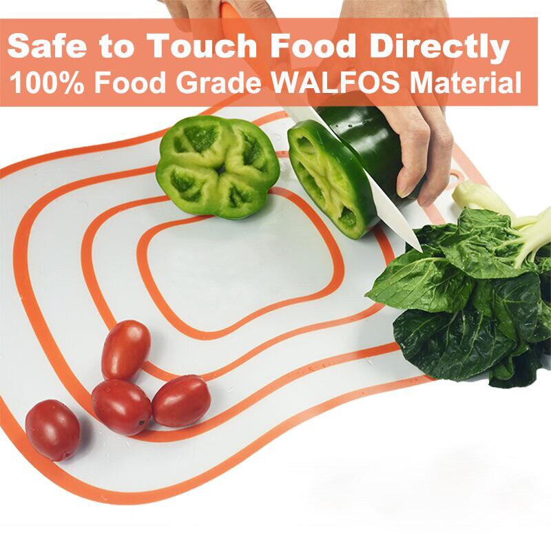 Walfos Nonsslip Flexibele Keuken Board Hakblok Vlees Groente Fruit Snijplank Koken Tool Gadget Keuken Accessoires