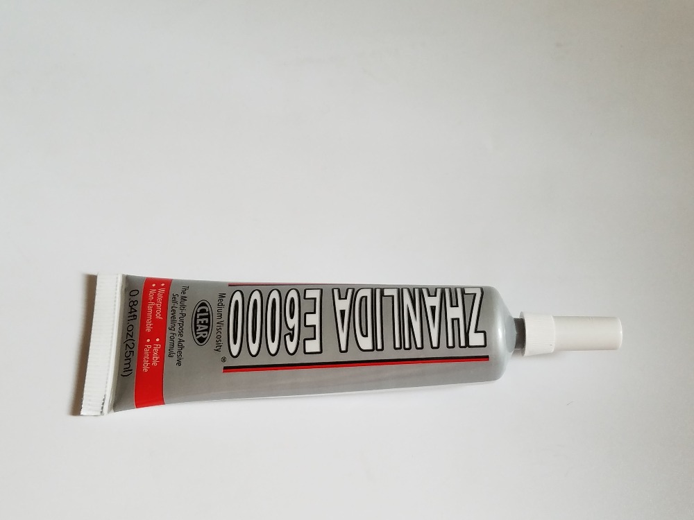 20PCS E6000 Glue 25 ml Transparent Multipurpose Adhesive Diy Jewelry Rhinestones Glass