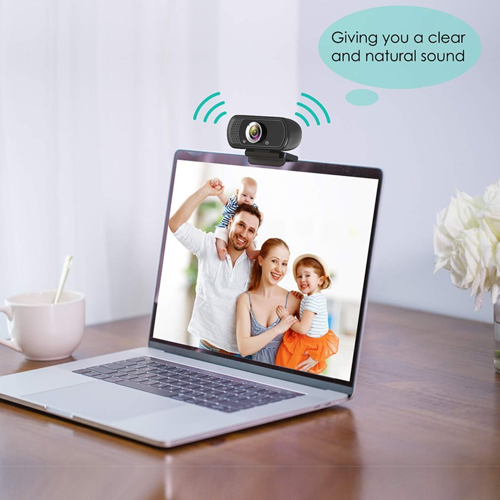 1080p Kamera Mit Stand Und Schutzhülle Hohe Definition Webcam PC Laptop Schreibtisch USB Webcam Breitbild Kamera