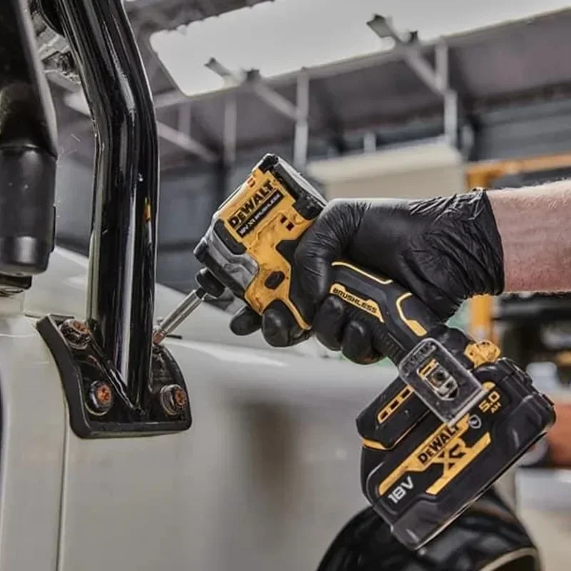 Dewalt dcf 850 slagskruvdragare elektrisk skruvdragare 20v litiumbatteri borstlösa batterier skruvdragare högmomentverktyg