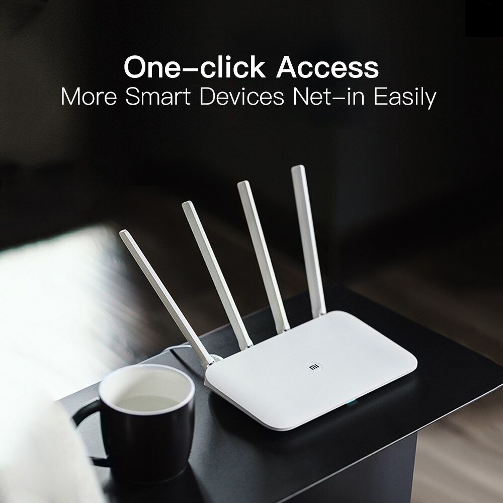 Oryginalny Xiaomi Mi Router 4 Gigabit 2.4GHz 5GHz WiFi 1167Mbps WiFi Repeater 128MB DDR3 High Gain 4 anteny przedłużacz sieciowy