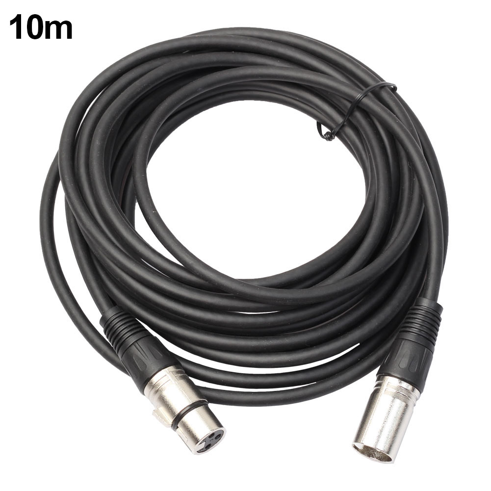3 Pin XLR Microphone Cable Male To Female Balanced Patch Lead Mic OFC SGA998