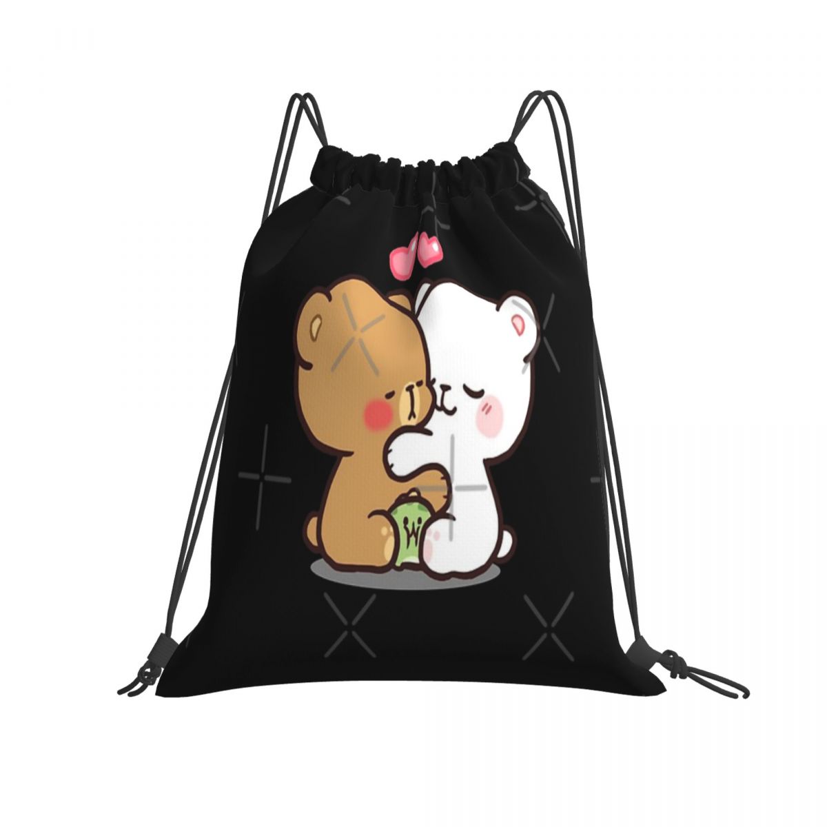 Milch Und Mokka Bären Klassische Rucksäcke Kordelzug Taschen Sport Taschen Rucksack Mann Rucksack Kleinen Rucksack: Ursprünglich Titel