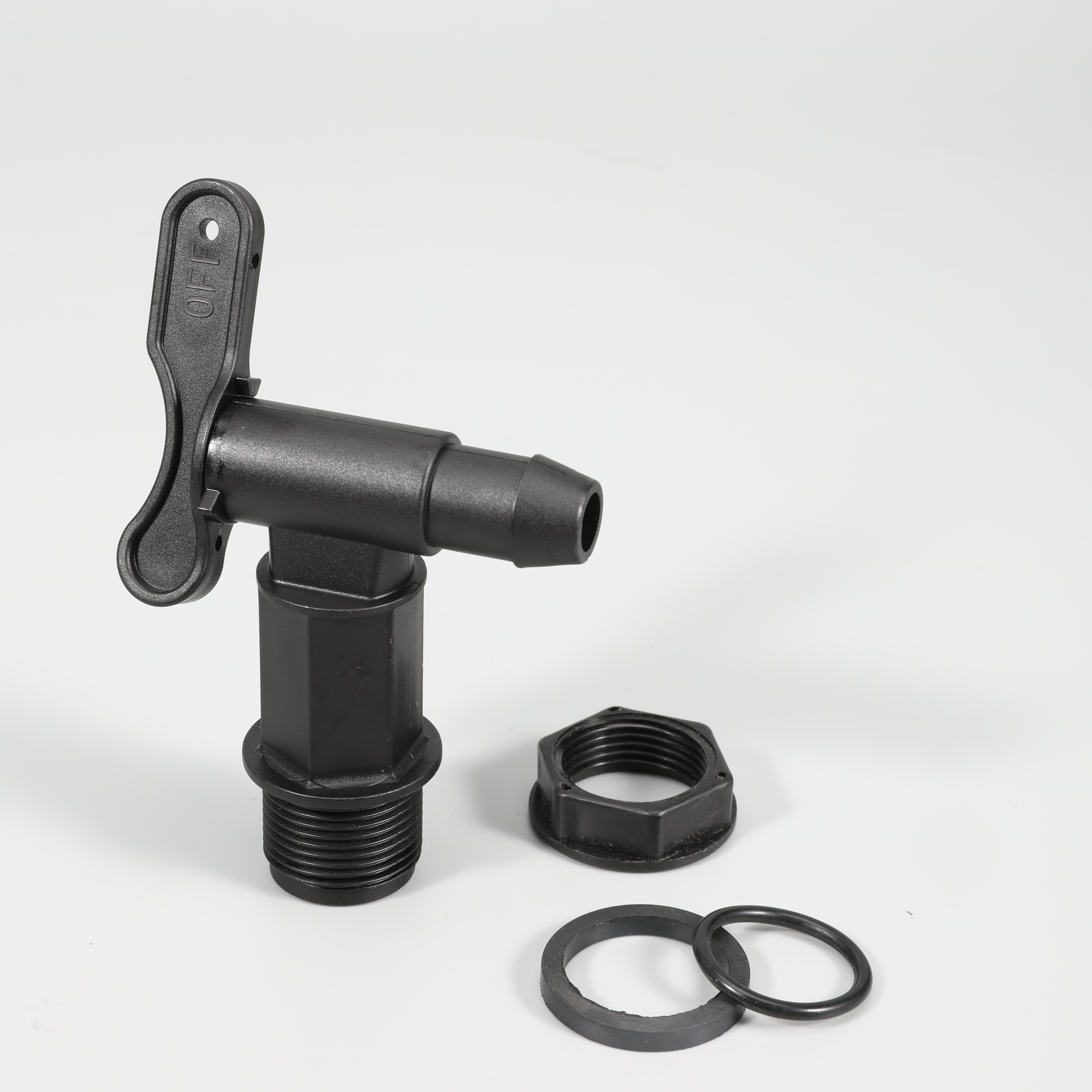1 st 3/4 "IBC Tank Tap Adapter Grove Draad Tuin Watertank Kraan Voor 3/4" Slangen messing Vervanging Connector Kleppen