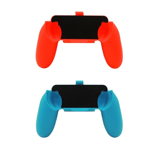 9 in 1 per gioco nintendo switch Kit accessori nintedo con impugnature per volante custodia in Silicone nitendo swich Joy-con: Pink Blue gamepad