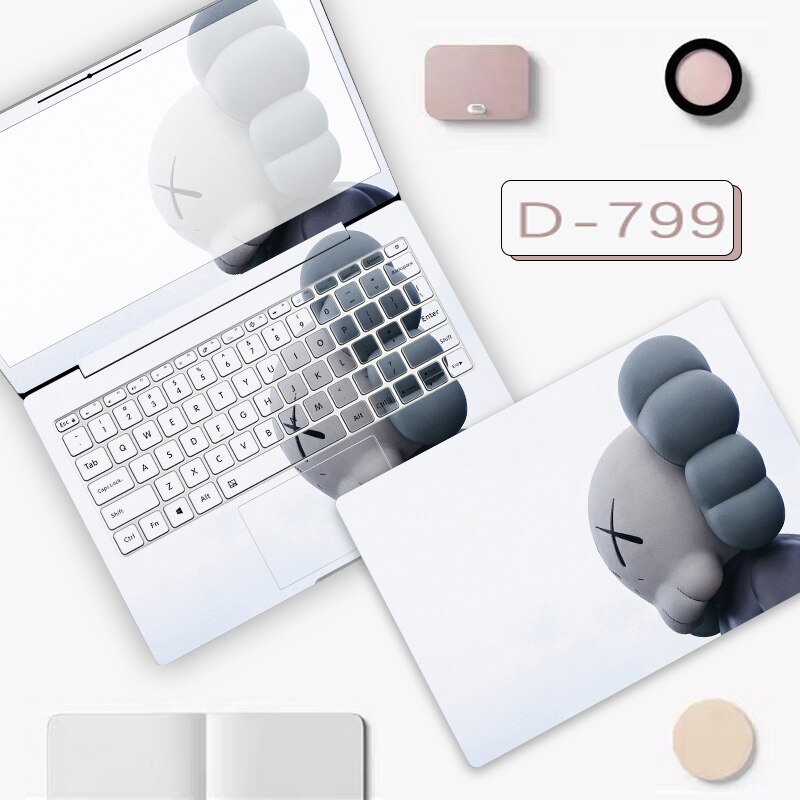 laptop stickers Cute girl cartoon series stickers laptop keyboard stickers laptop skin for macbook air a2179 hp lenovo 340 ABC: ZD-799