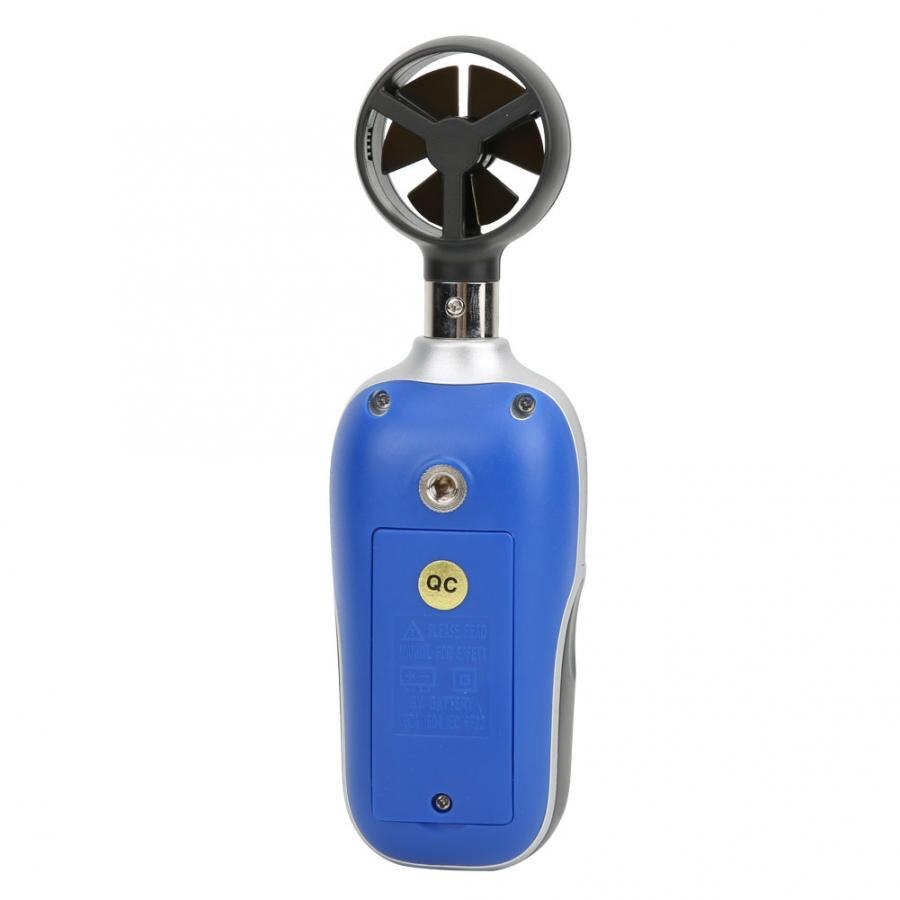 MT-905C Digital Anemómetro Digital portátil medidor de temperatura termometro medidor de velocidad del viento
