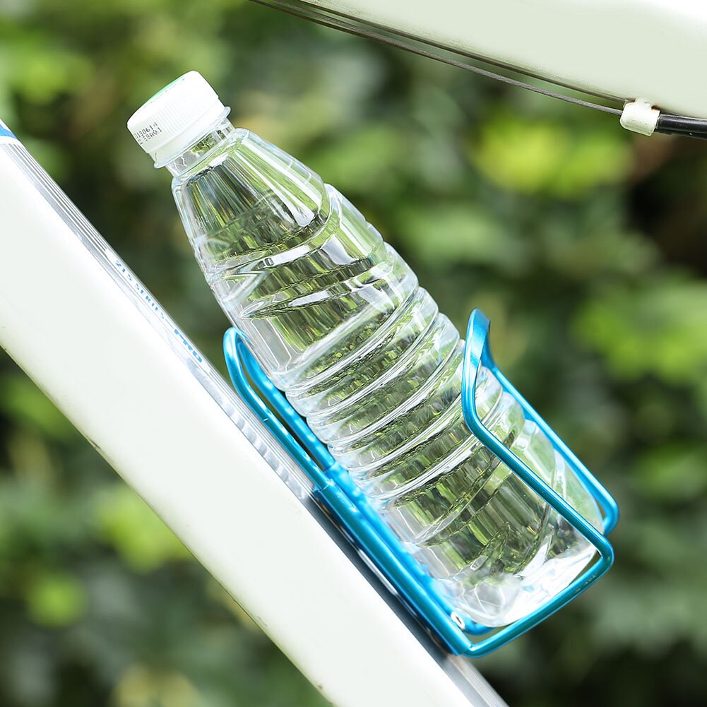 Soporte de botella de agua de bicicleta, soporte de botella de agua doble de aluminio para bicicleta de montaña, portabotellas de agua para ciclismo, 1 unidad
