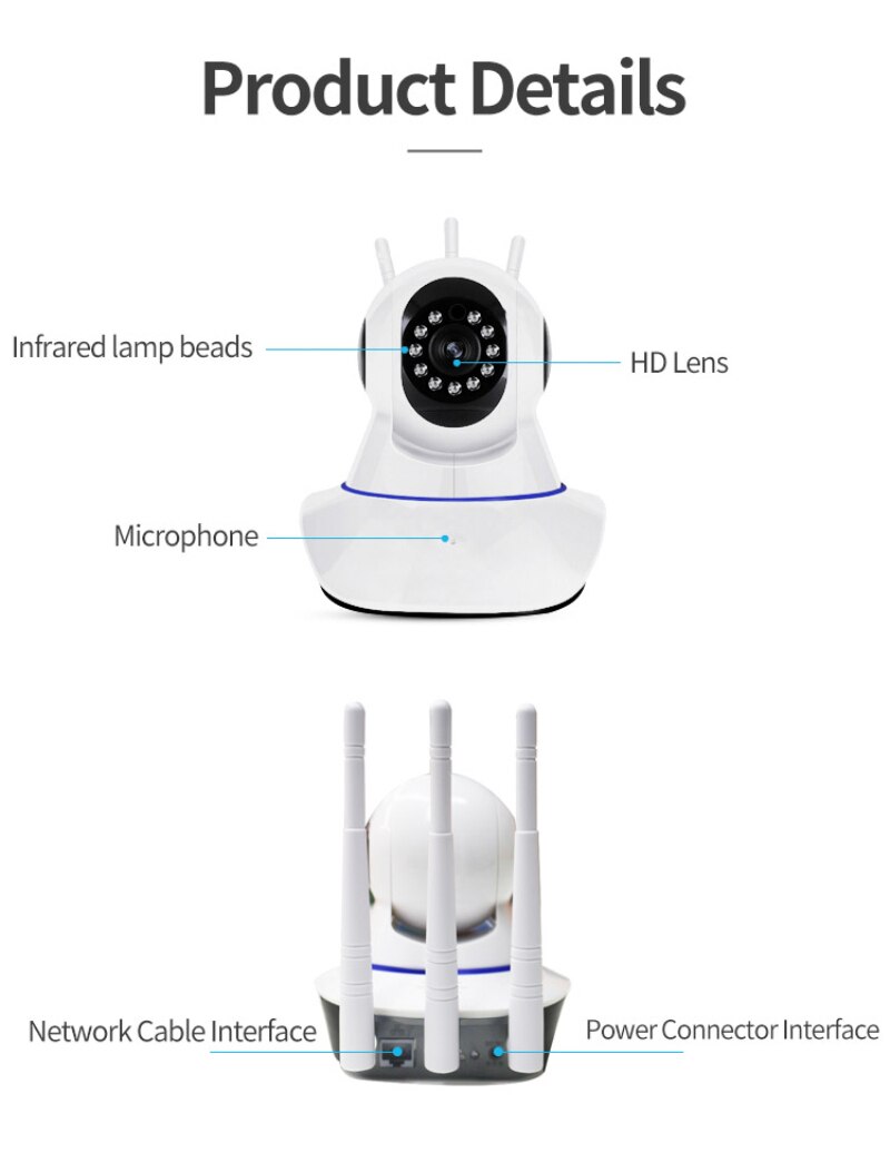 EWeLink APP Camera Smart IOT HD Camera Reomotely Viewing 720P One Million Pixel Smart Camera
