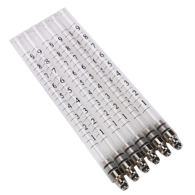 6 Cylinde Diesel Injector Flow Meter Adaptor Set Common Rail Leak Off Tester Kit