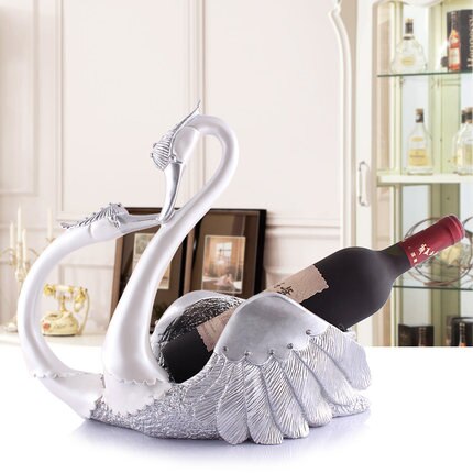 Europäischen Rotwein Halfter wohnzimmer luxus wein schrank dekorationen Hohe fuß wein glas Halfter haushalt wein flasche Gestell: D