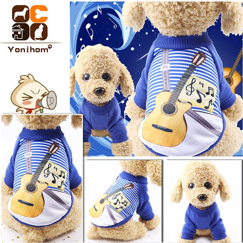 Hunde sweater dejlig sød hundetøj til små hunde tshirt varm sweater til hunde tøj yorkie chihuahua tøj vinter