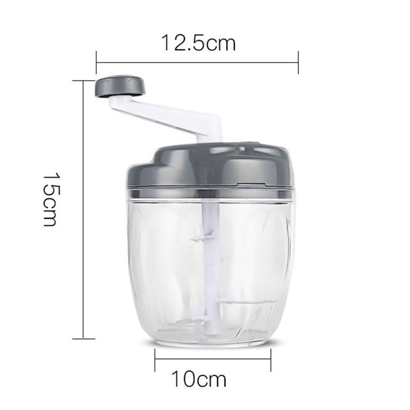 Manual Meat Grinder Mincer Stainless Steel Hand Cranked Chopper Tool Vegetable Fruit Beef Kitchen Food Household D9J7