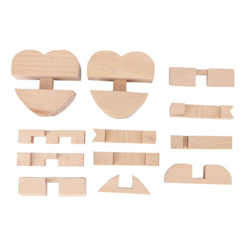 Puzzle Lock Toy Unlock Interlock Puzzle Birthday for Elderly for Home Travel