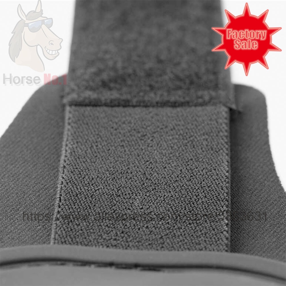 3 21005 Horse Fetlock Boots Full Cob Pony Size Leg Protection 2 Piece Per Pair Soft Neoprene Lining Strong Hook-and-Loop Closure