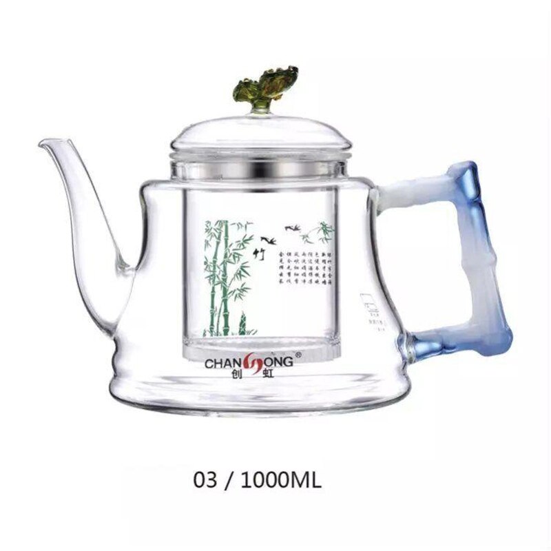 Wärme beständig glas Spezielle topf kochen Tee gewidmet Herde glas topf wasserkocher Dampf Tee topf Kochen Tee Ware