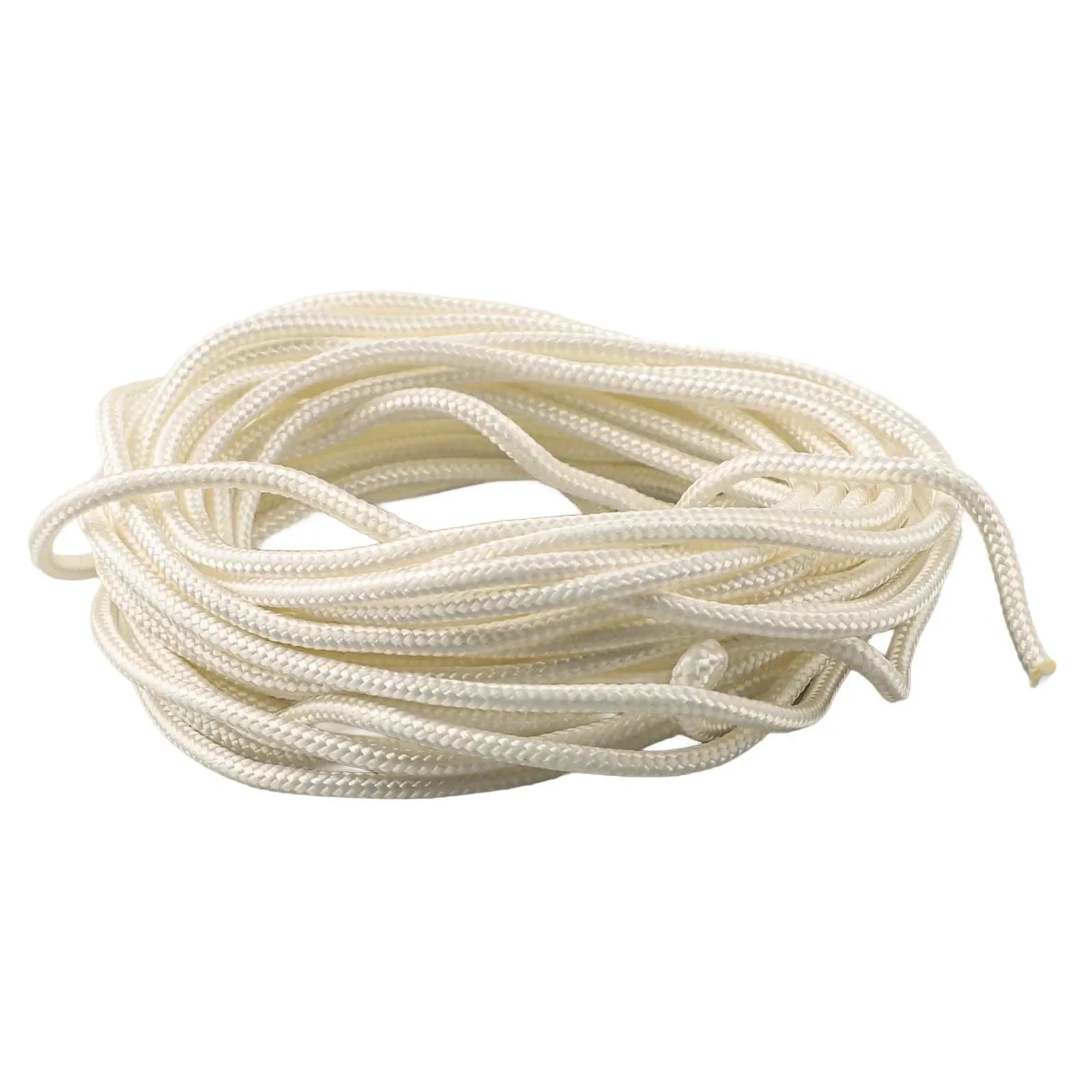 Cortacésped línea de arranque cuerda Manual Nylon 2,5mm/3mm/3,5mm/4mm 2/4/5/10M 2M/4M/5M/10M cable motor para cortacésped blanco: Rojo