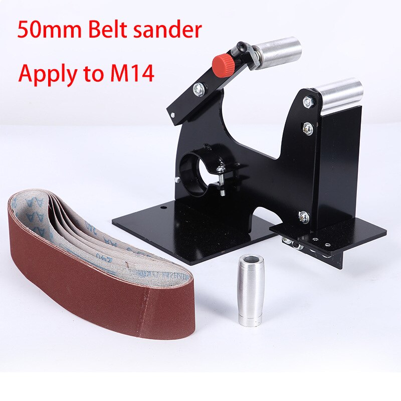 Adaptateur de courroie de ponçage, meuleuse d&#39;angle multifonctionnelle, accessoires de Machine de ponçage, de meulage, de polissage, pour 100/115 125: 50mm Apply to M14