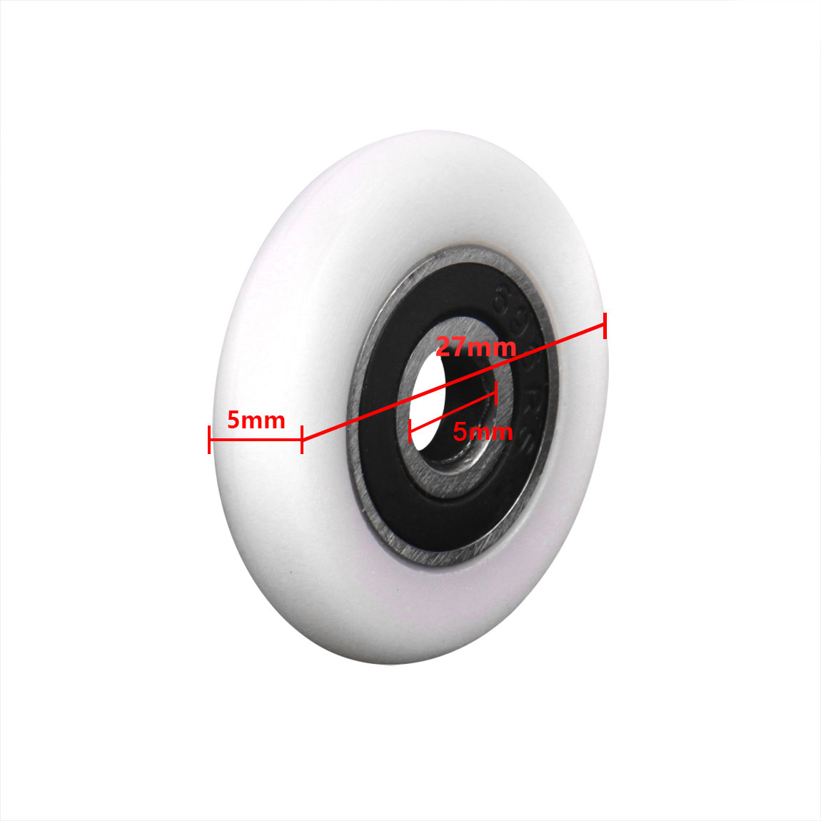 Shower Door Rollers Wheel Set Bathroom Glass Door Replacement Part Runner Sliding Shower Door Roller Wheel-Roller: Blue