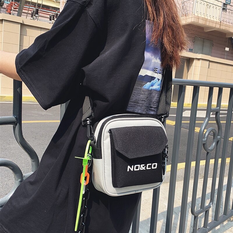 Original Brand Couple Shoulder Bag Brand Personality Messenger Bag Ins Bag Girl Bag Street Trend Single Shoulder Bag