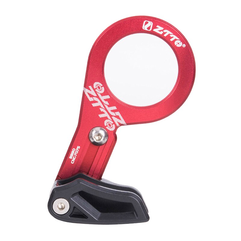 Guía para cadena bicicleta de montaña de aleación de aluminio de montaje CNC marcha única de tensor de cadena MTB bicicleta accesorios: ISCG BB red