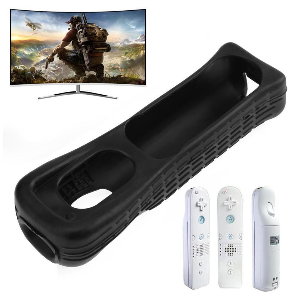 Black/White color Silicone Cover Case Skin Pouch Sleeve Remote Protective Shell Controller REMOTE For WII Housing Cover Z7E2