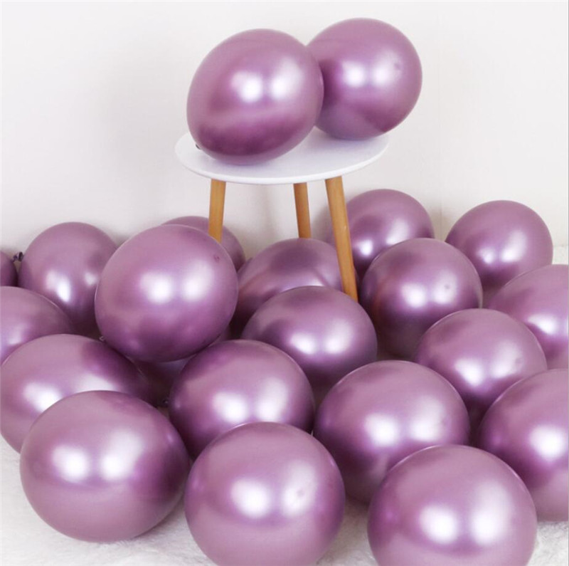 10pcs 3.2g Metallic Latex Balloons Thick Pearly Metal Chrome Alloy Colors Wedding Party Decoration cartoon hat: 1