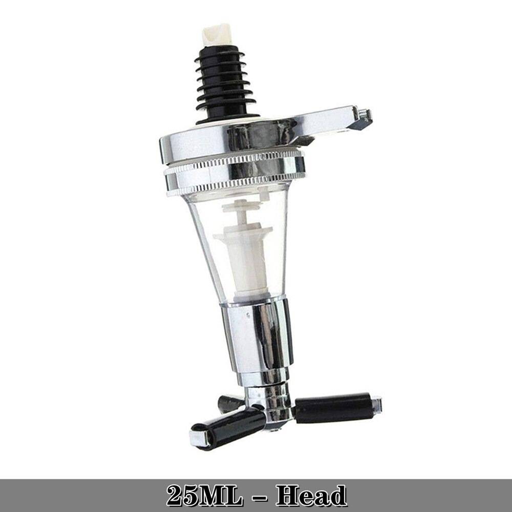 Distributeur de liqueur mural 1-6 bouteilles, support pour Cocktail, vin, bière, Bar, distributeur de boissons, séparateur d&#39;alcool: Head 25ML