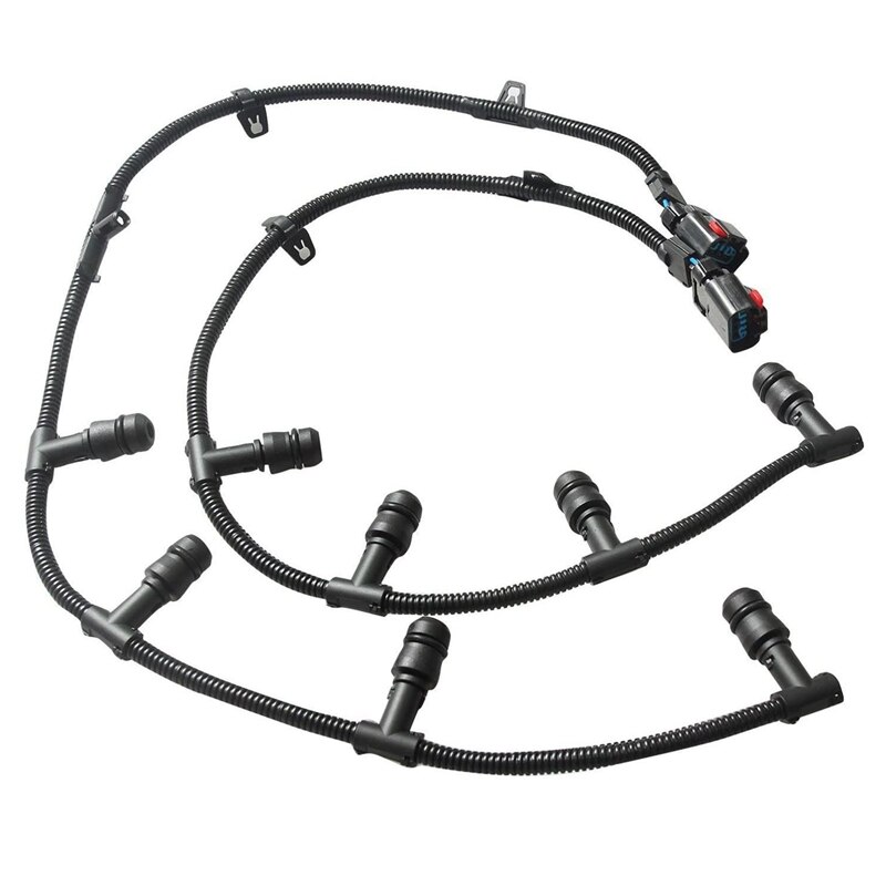 Powerstroke Glow Plug Harness for Ford 6.0 6.0L -Crude Oil E350 450 F250 350 2004 Right&Left