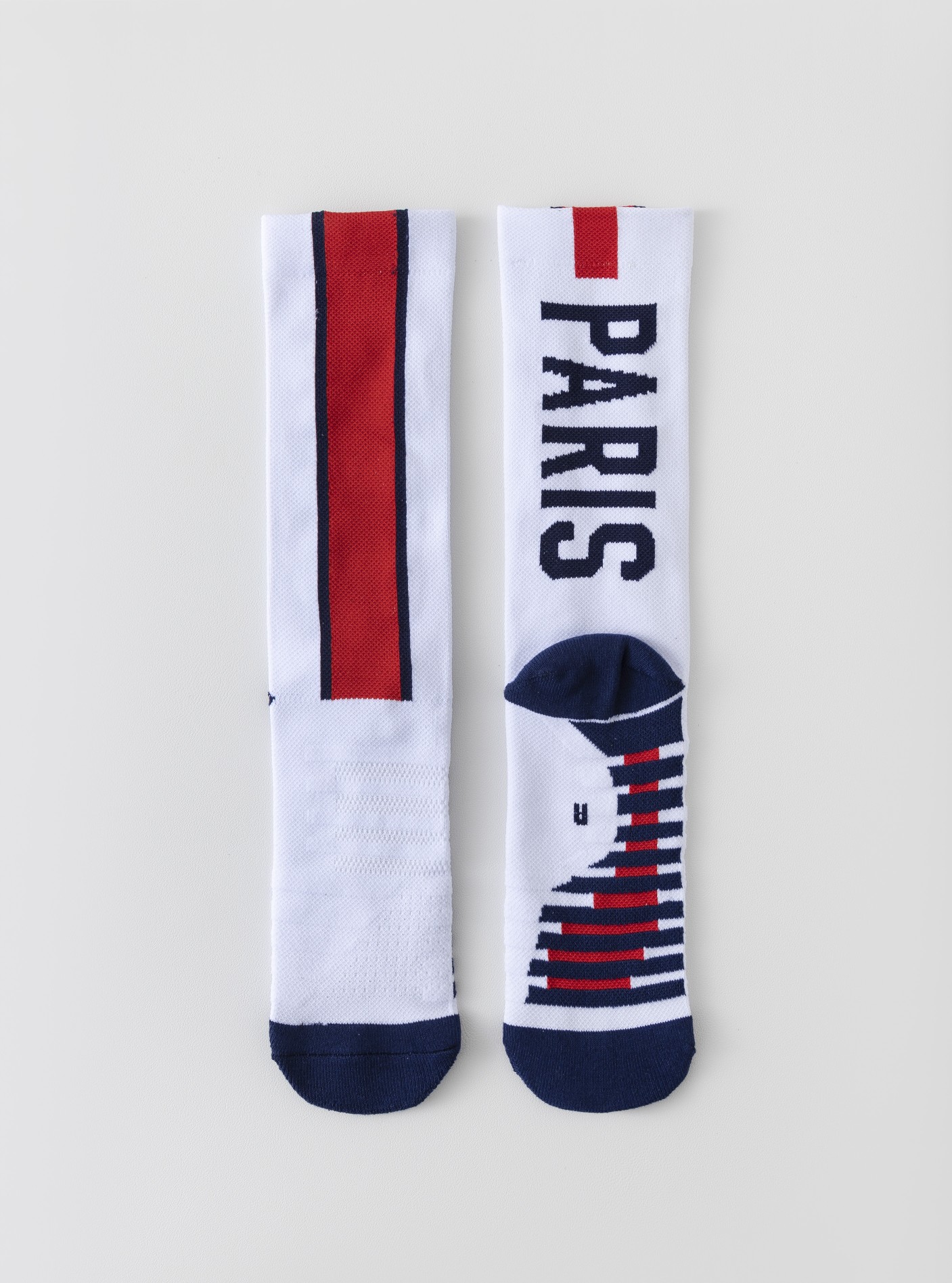 1 par -5 par, herrfotbollsstrumpor med halkfri och slitstark mellansula, sportstrumpor, basketstrumpor: Vit