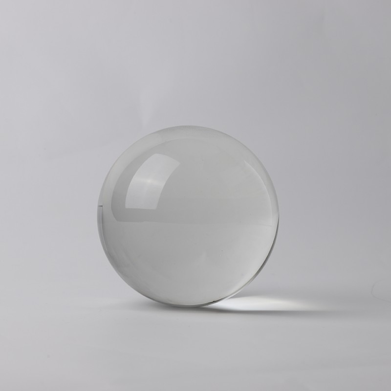 Boule de cristal, sphères réfléchissantes en verre optique K9 boule de cristal sphère décor boule de photographie, boule de jonglage de Contact clair