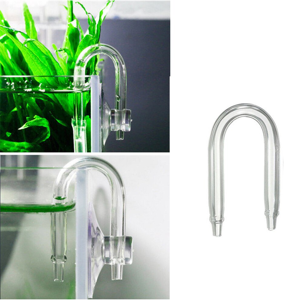 Transparente Verbindung Zubehör Glas Rohr Startseite Hochdruck U Förmigen Garten Biegen Haustier Liefert Für Aquarium Co2 Diffusor