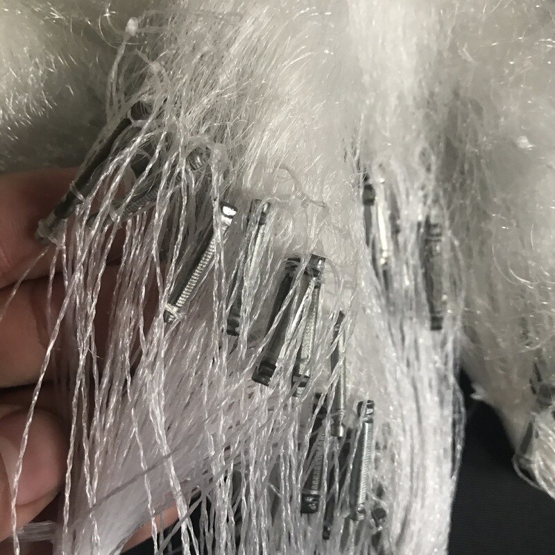 1pc Fishing Net Single Mesh Nylon Durable Accessories Float Trap Monofilament Fishing Net Tools