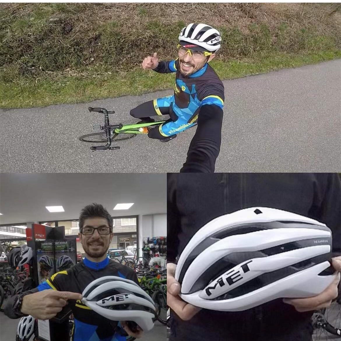 MET TRENTA Cycling Helmet Sports Road MTB Ventilated for Men Women Bike Ultralight Mountain Bicycle Riding Helmet