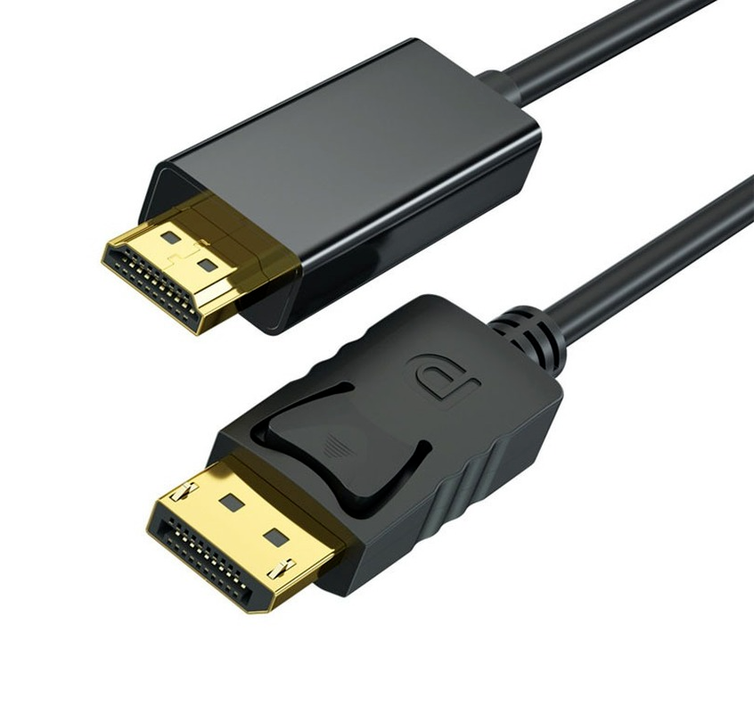 Displayport Naar Hdmi-Compatibele Kabel 1.8M 1080P Display Port Dp Naar Hdmi-Compatibele Kabel Voor Aansluiten laptop Om Projectoren