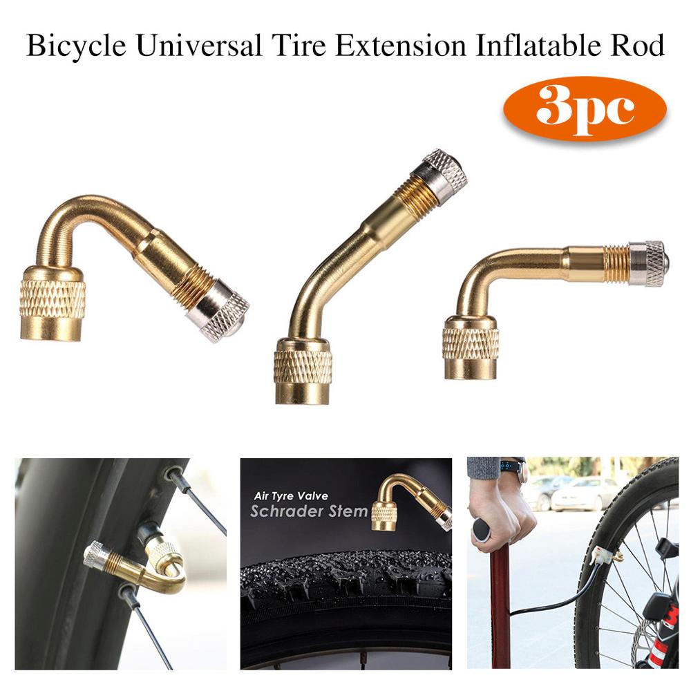 3Pc Band Valved Uitbreiding Adapter Voor Auto En Motorfiets Fiets Scooter Universele Extender W @