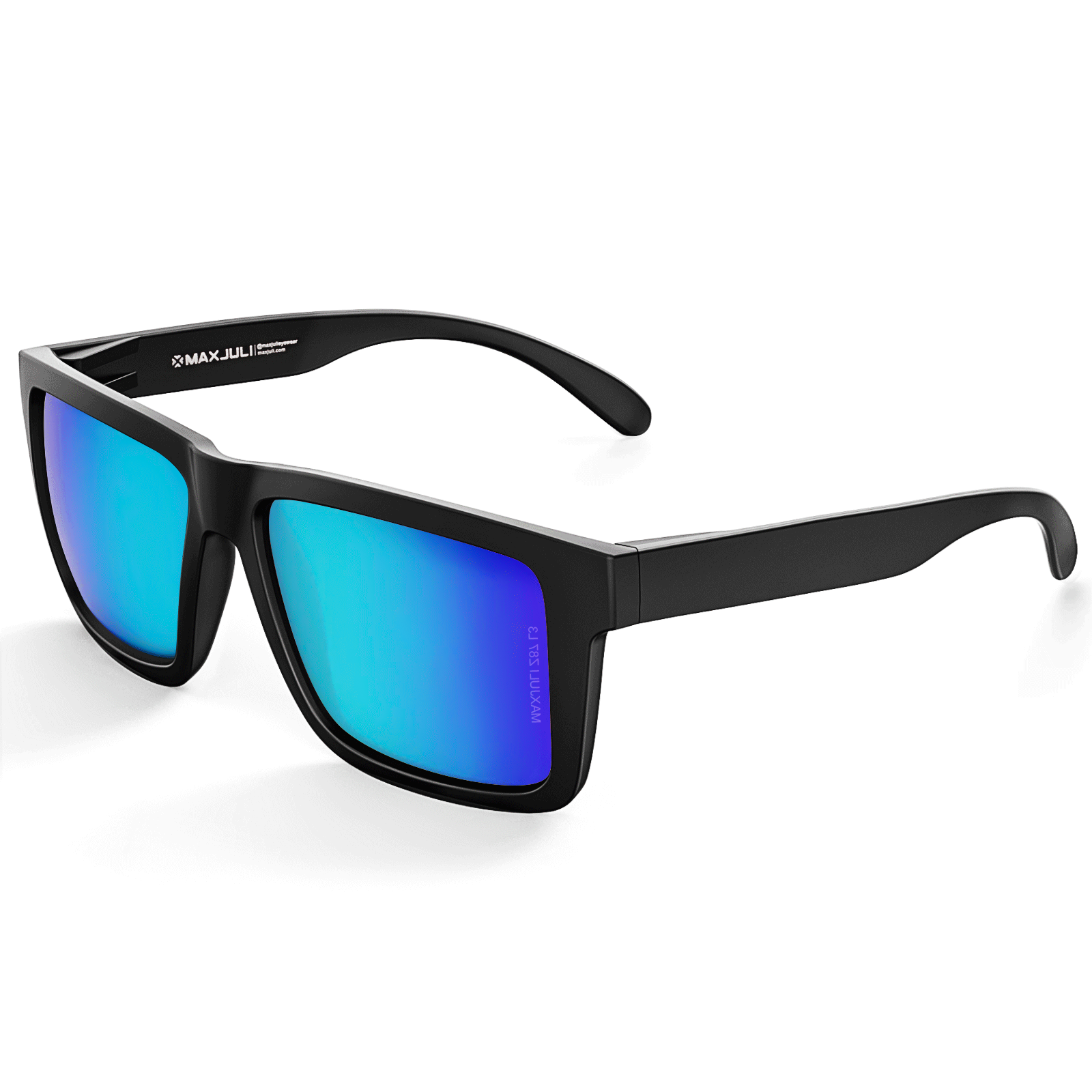 MAXJULI XL Size Extra Large Z87 Sunglasses for Big Wide Heads Men TR90 Ultralight Sun Glasses For Big Face UV400 Protection 8228: Red
