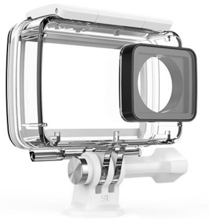 LANBEIKA Voor YI Duiken Onderwater Waterdichte Behuizing Case Bescherm Frame Rubber Cover Opbergtas Voor YI II Xiaoyi 2 4K Camera