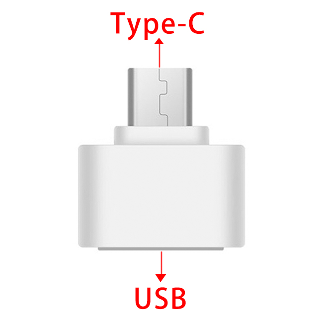 Typ-C/Mikro Metall USB Männlichen Zu OTG Daten synchronisieren Konverter Adapter Kabel Kompatibel Android Tablette Telefon: Typ c Weiß 03