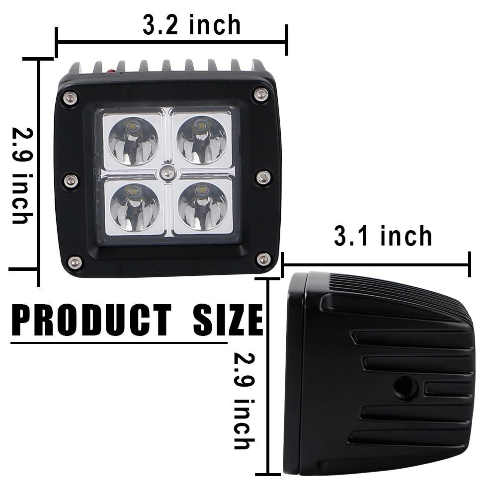 Universal Car Tow Hitch Mounting Bracket With 16W LED Backup Reverse Light For Toyota FJ Cruiser Offroad SUV Truck Trailer