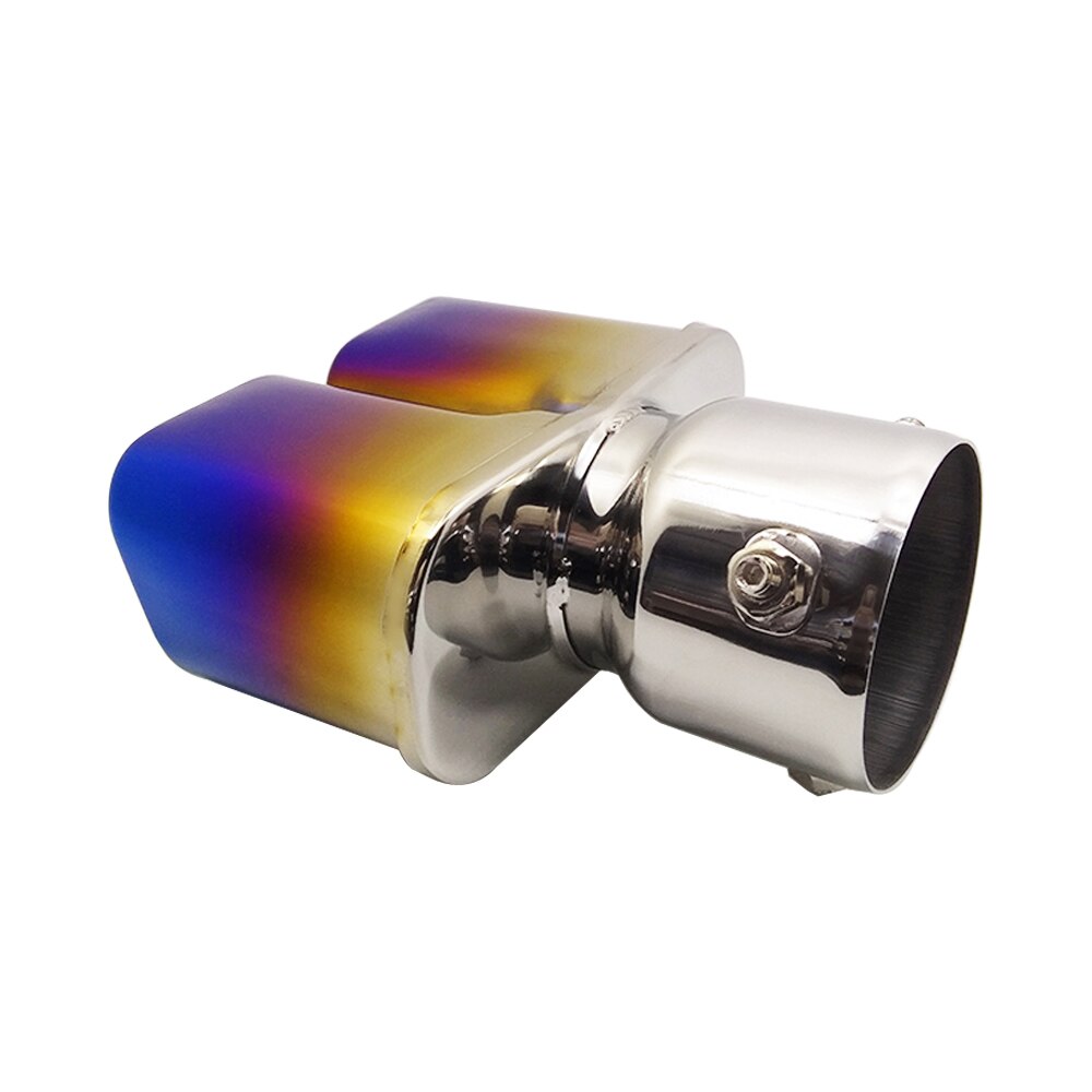 Double Entrance Exhaust Pipes Mufflers For MINI Cooper Mitsubishi Pajero Volkswagen Cadillac Hyundai Ford Fiesta Mercedes Benz
