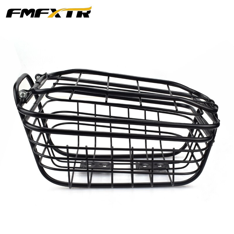 Bicycle basket front mountain bike back vegetable basket students shelf folding frame hanging basket