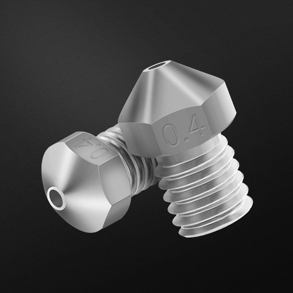 Twotrees t -v6 verkupferte düse, langlebig, antihaftbeschichtet, hohe leistung, für 3d drucker,  m6 gewinde für  e3d v6 dragon hotends