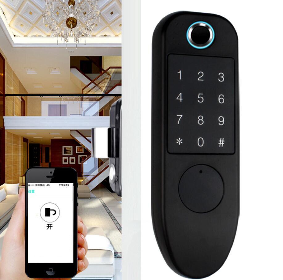 Fingerprint Smart Door Lock Bluetooth Wireless Access Control Lock
