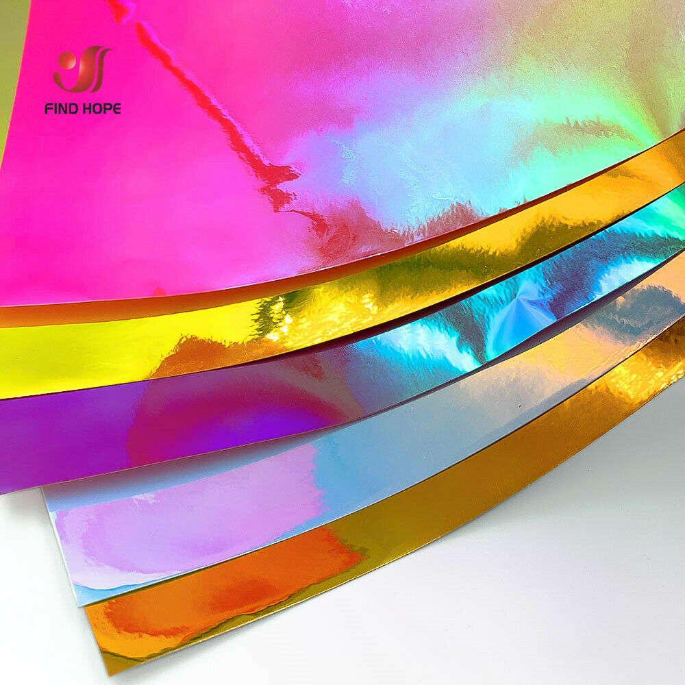 Holografische Opal Vinyl Permanente Craft Lijm Vinyl Diverse Effect Sticker Cup/Muur Decor Voor Cricut Xmas