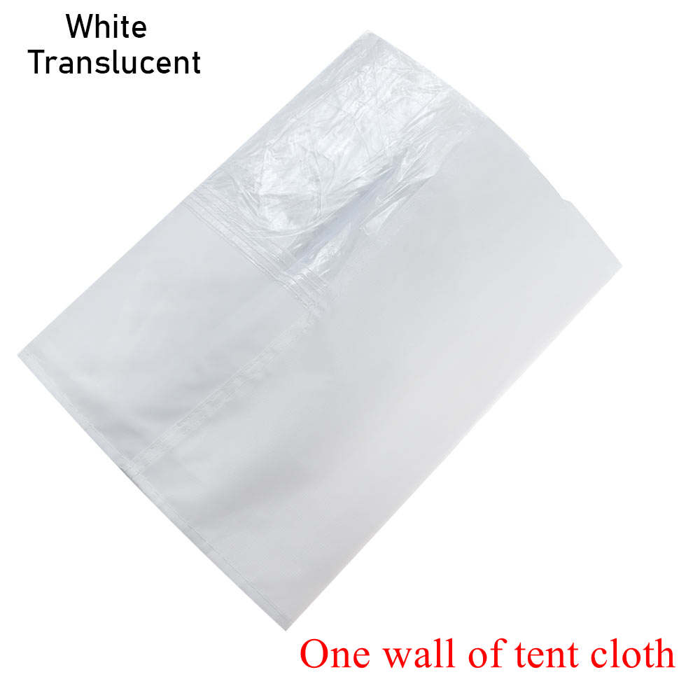 Eine wand von Zelt Tuch Ersatz Regendicht Baldachin Wasserdichte Zelt Oberfläche Pavillon Baldachin Top Abdeckung Garten Schatten Shelter Windbar: WHITE
