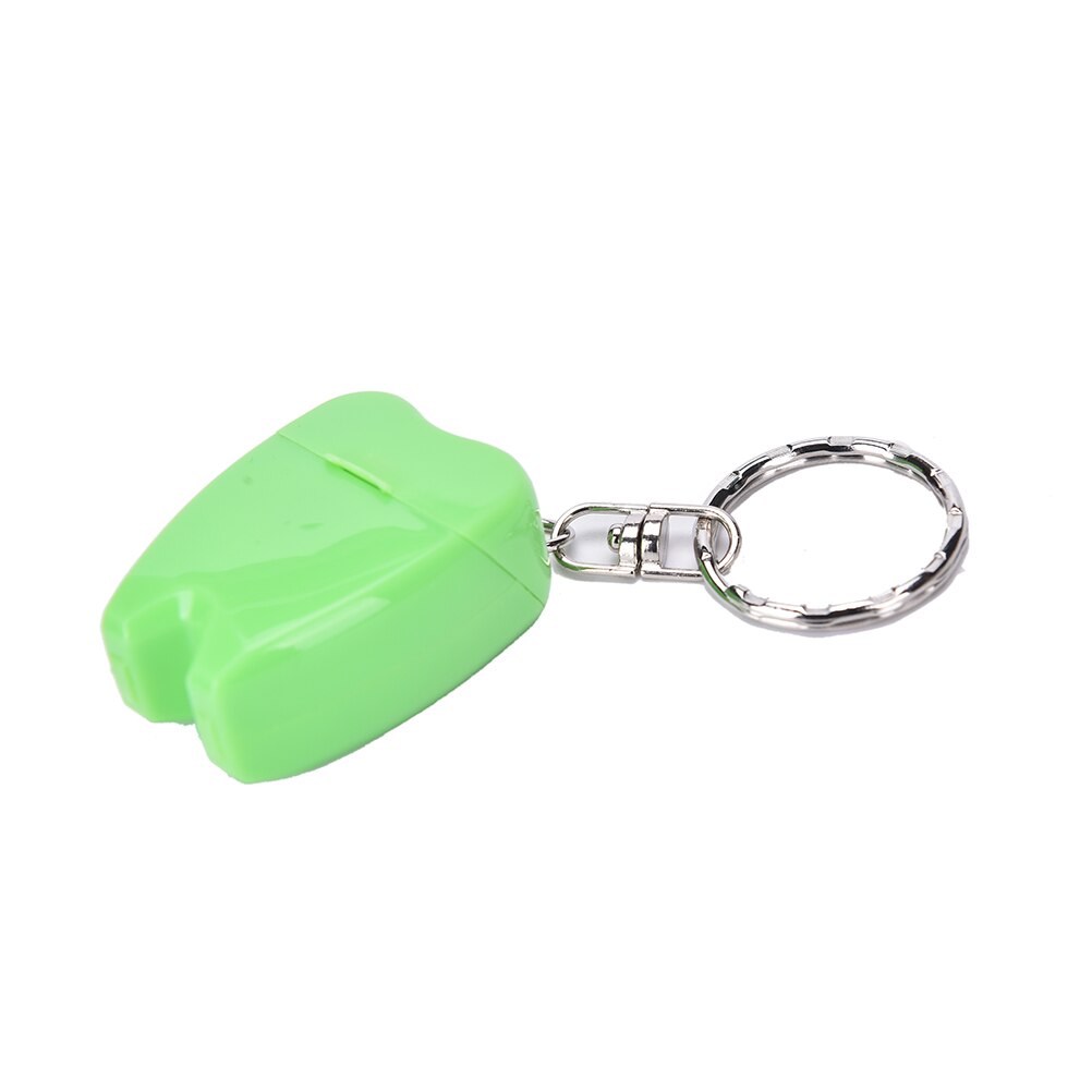 2 pièces 15 M fil dentaire pour le nettoyage des dents Kit de soins bucco-dentaires hygiène dentaire menthe parfum Portable dents porte-clés