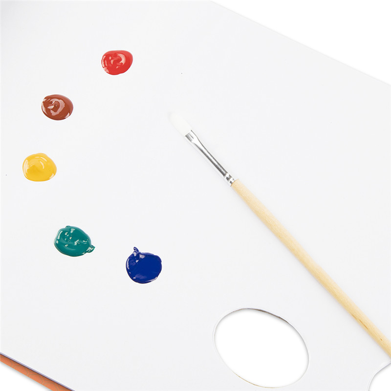 Paleta de papel CONDA con 40 hojas 23*30,5 cm paleta de pintura blanca para pintura suministros de arte al por mayor